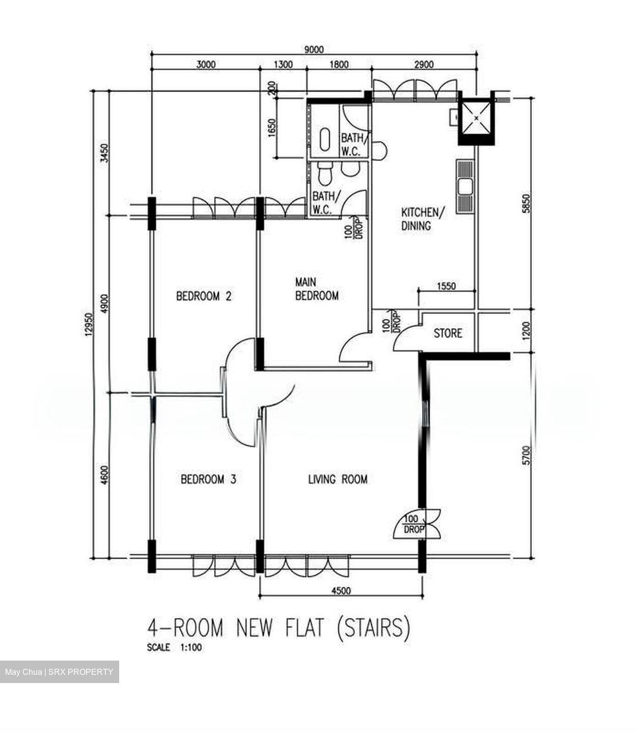 Blk 118 Hwi Yoh Ville (Serangoon), HDB 4 Rooms #581408071